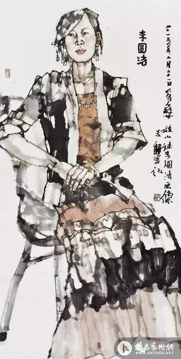 探索新蹊径-读张道兴的人物画
