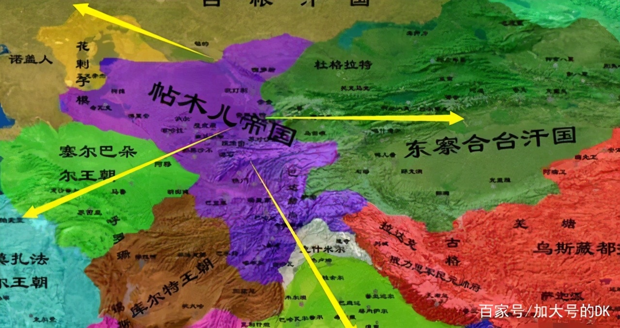 蒙古时间(蒙古四大汗国时间轴梳理，收藏向整理——蒙古帝国)