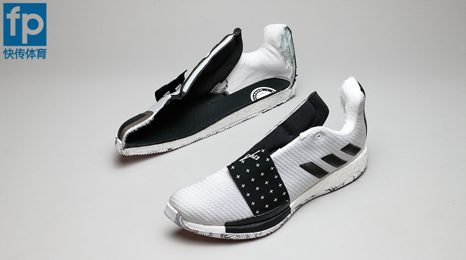 依然全掌BOOST+全掌支撑板！哈登3拆解报告