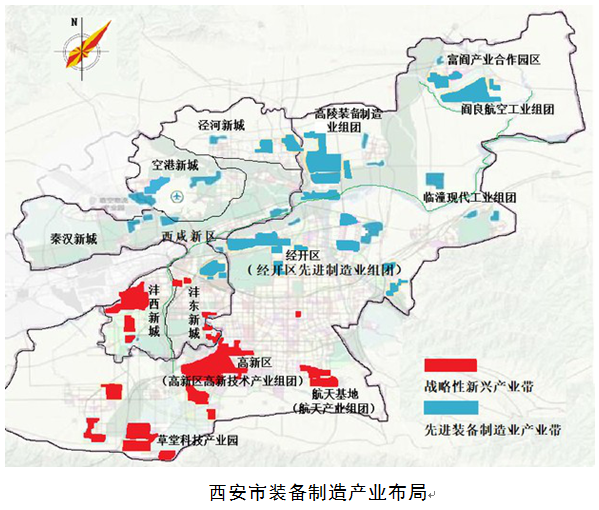 西安市发布装备制造业产业发展规划(2019—2021年)