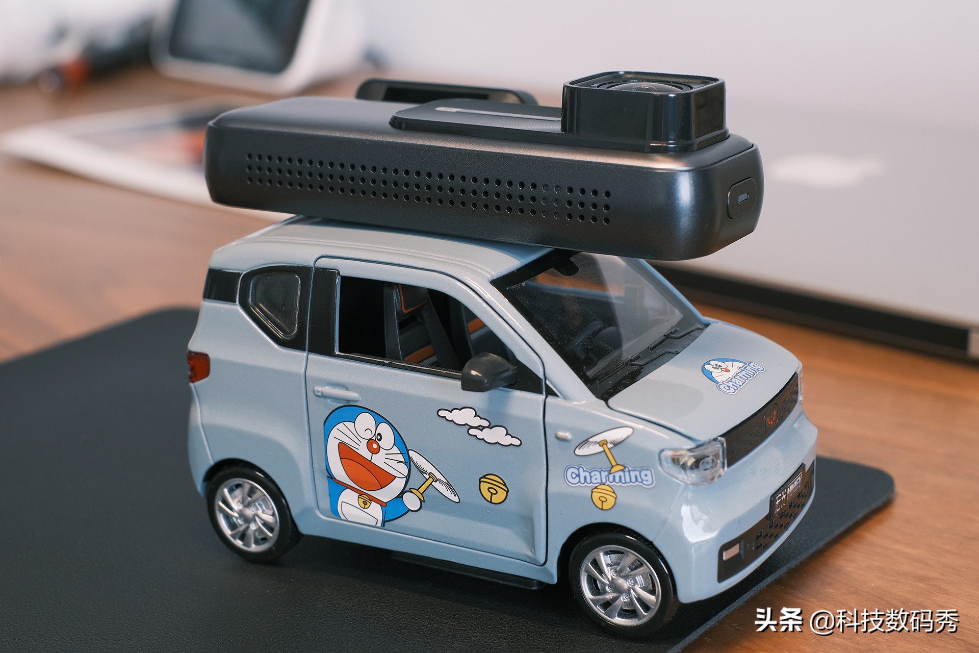 3K畫質自帶電子狗，360行車記錄儀K680，不管白天還是晚上都清晰