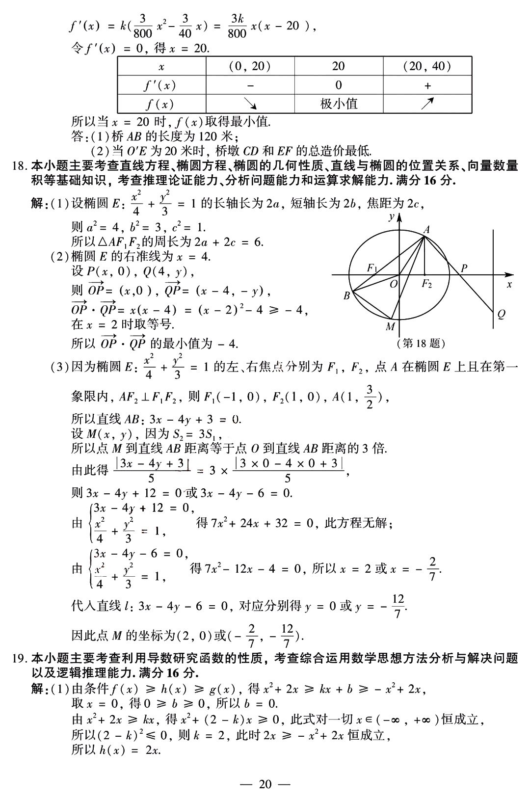 2020年高考江苏卷试题以及答案解析