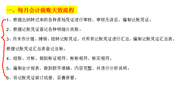 新来实习生一个月就转正？看完她手里这份会计做账流程就懂了，服