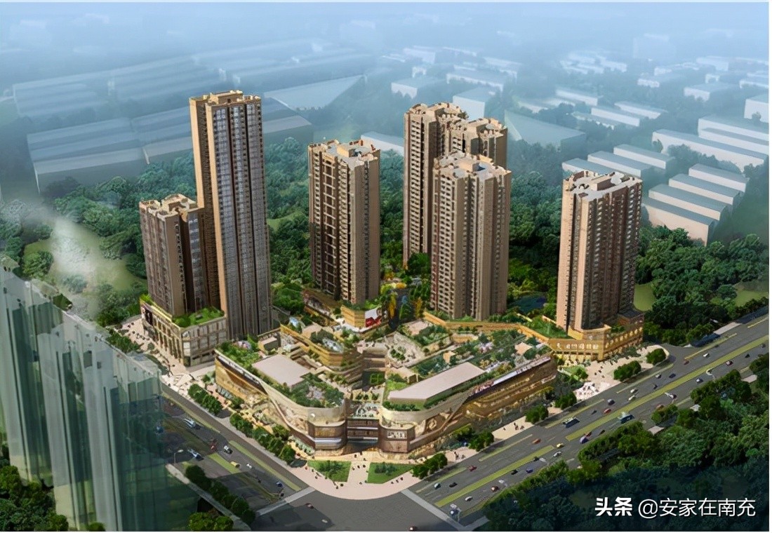 盘点南充主城三区那些超高容积率的住宅小区，最离谱的竟高达15.8