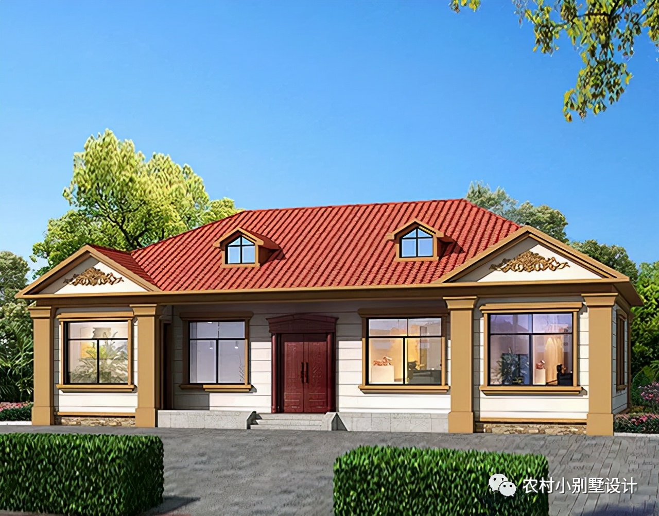 32款一层农村别墅设计,主体造价均不超20万!,建房的看完都哭了