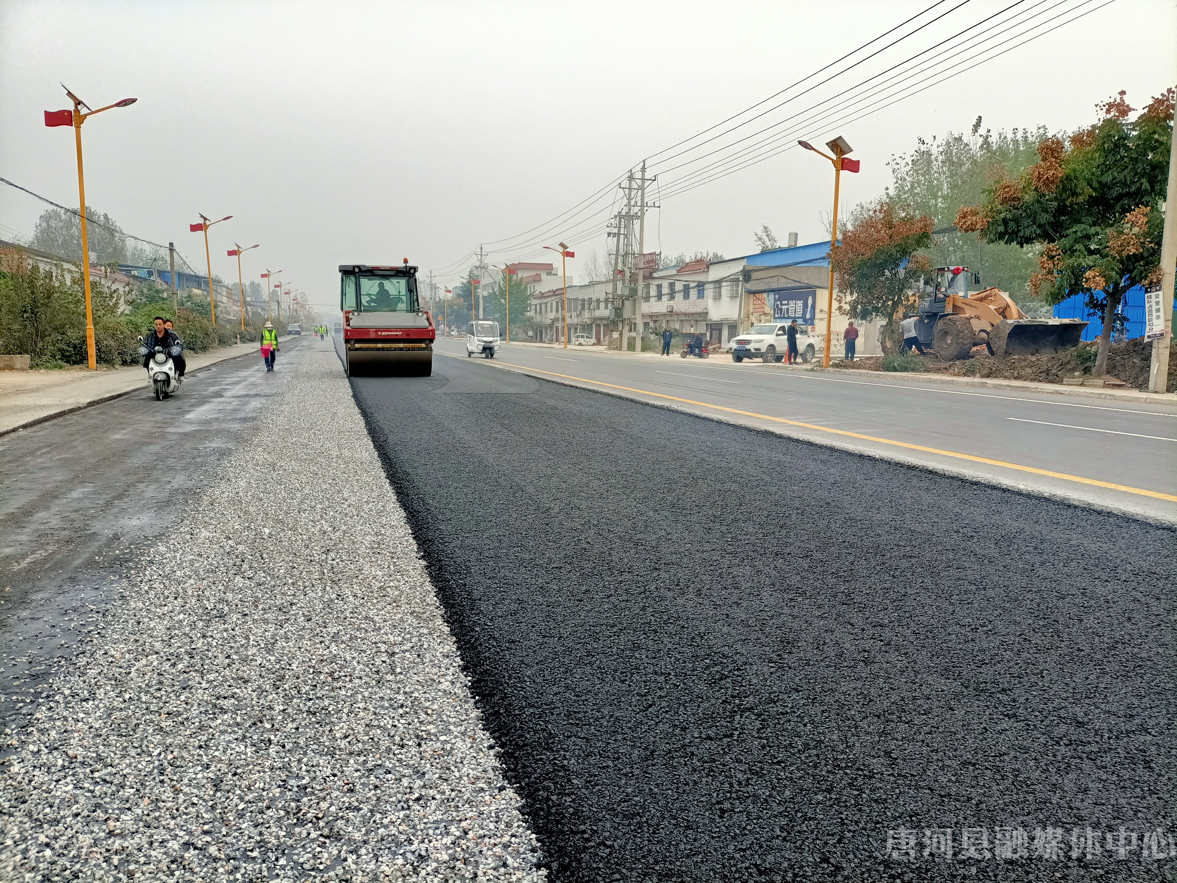 唐河公路事业发展中心：国道干线养护 安全施工保畅通