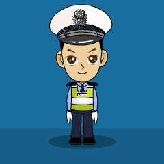 最全交警手势图解