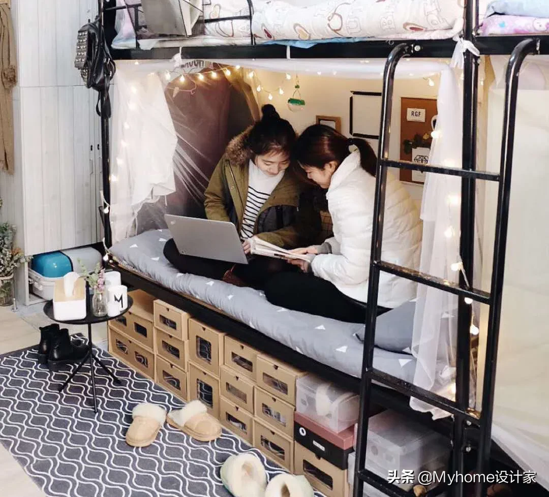 开学宿舍也要大改造！6招爆改上床下桌，住四年都不想走