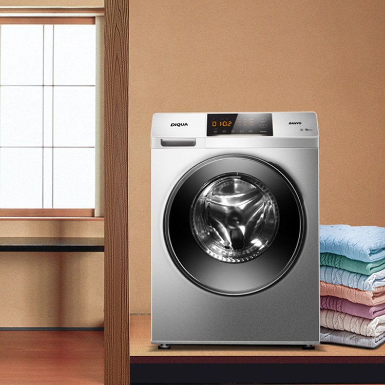 轻松清洁有爱生活，SANYO洗衣机节能降噪不被账单打扰