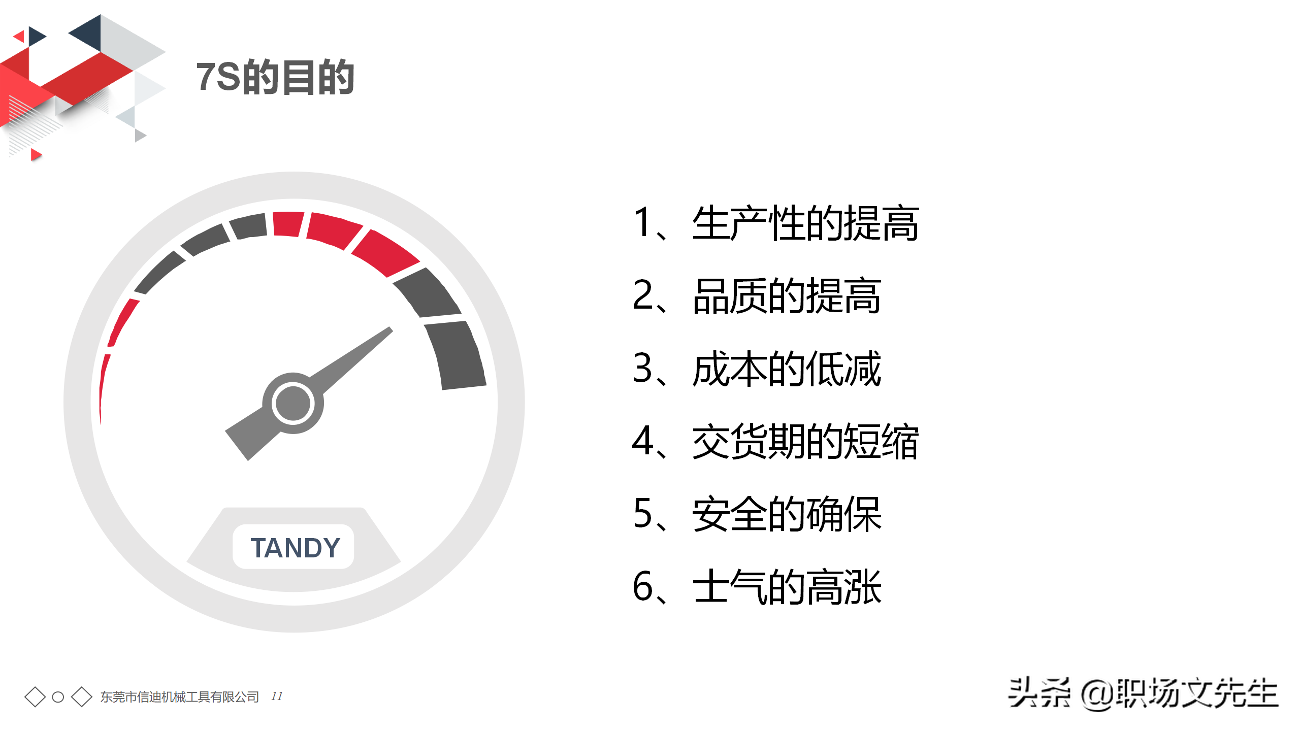 年薪150万生产工厂分享：56页7S管理培训PPT课件，7S管理标准