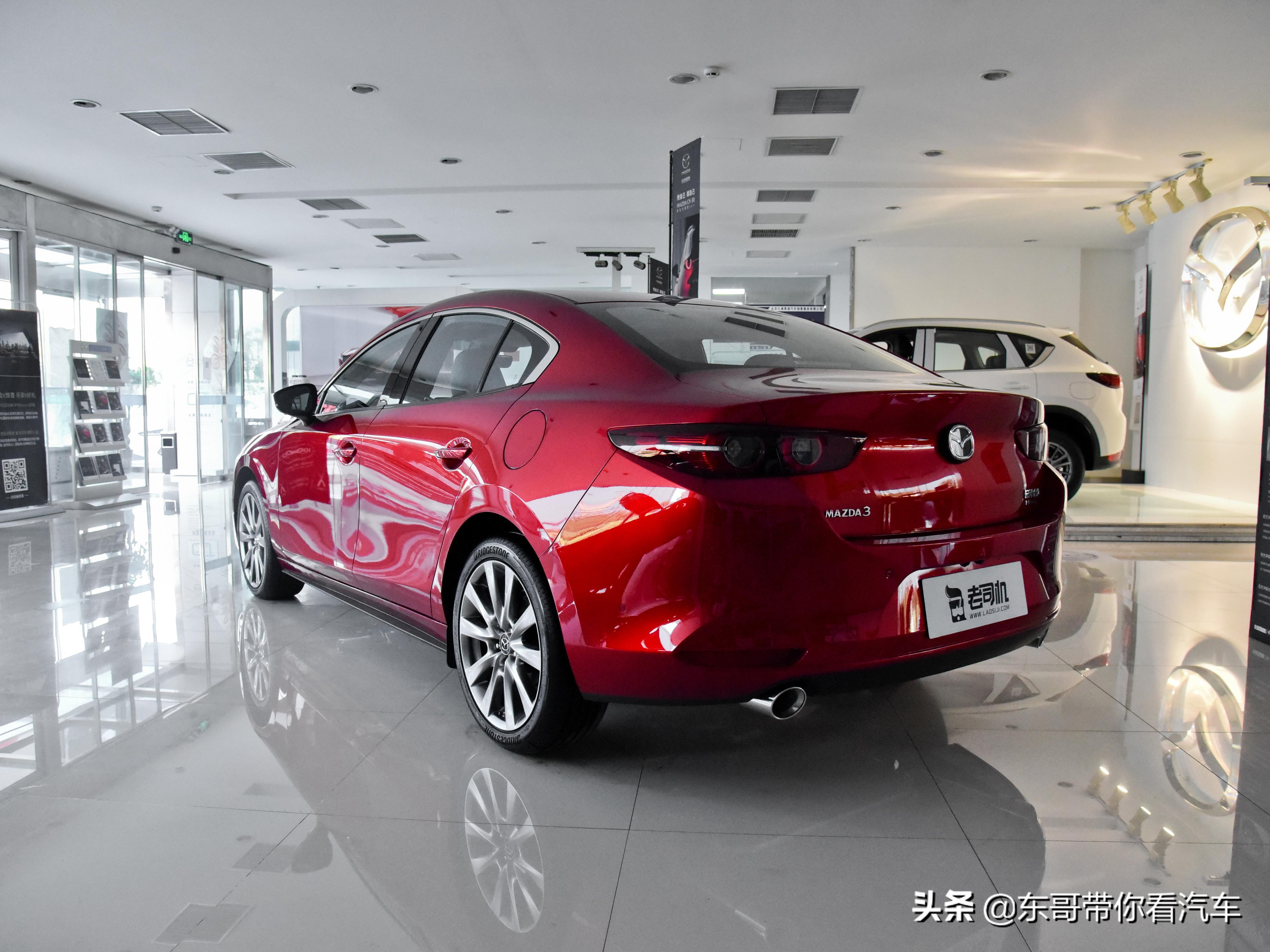 0l 6at油耗才5.2l,实拍马自达3 昂克赛拉
