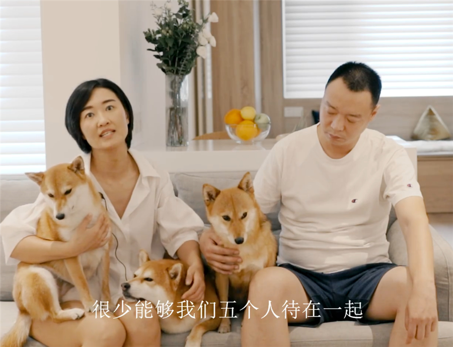 北京丁克夫妻翻新72㎡老房，不做茶几电视柜，打造两人三狗温馨居