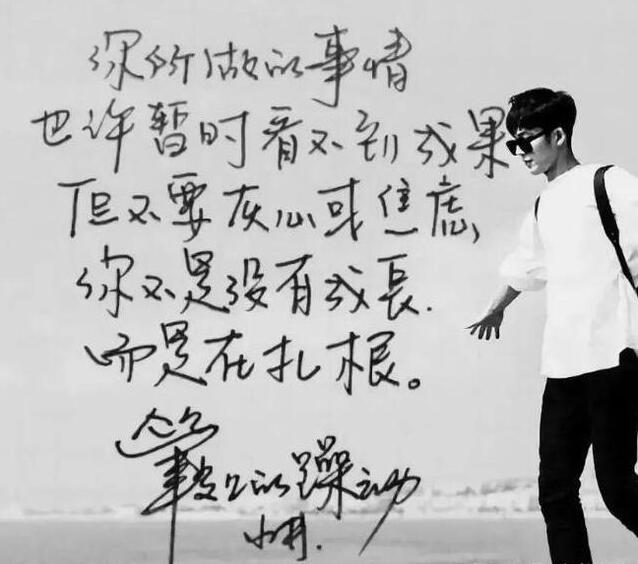 明星“字迹排行”大PK，榜首意料之中，王一博、鹿晗垫底了？
