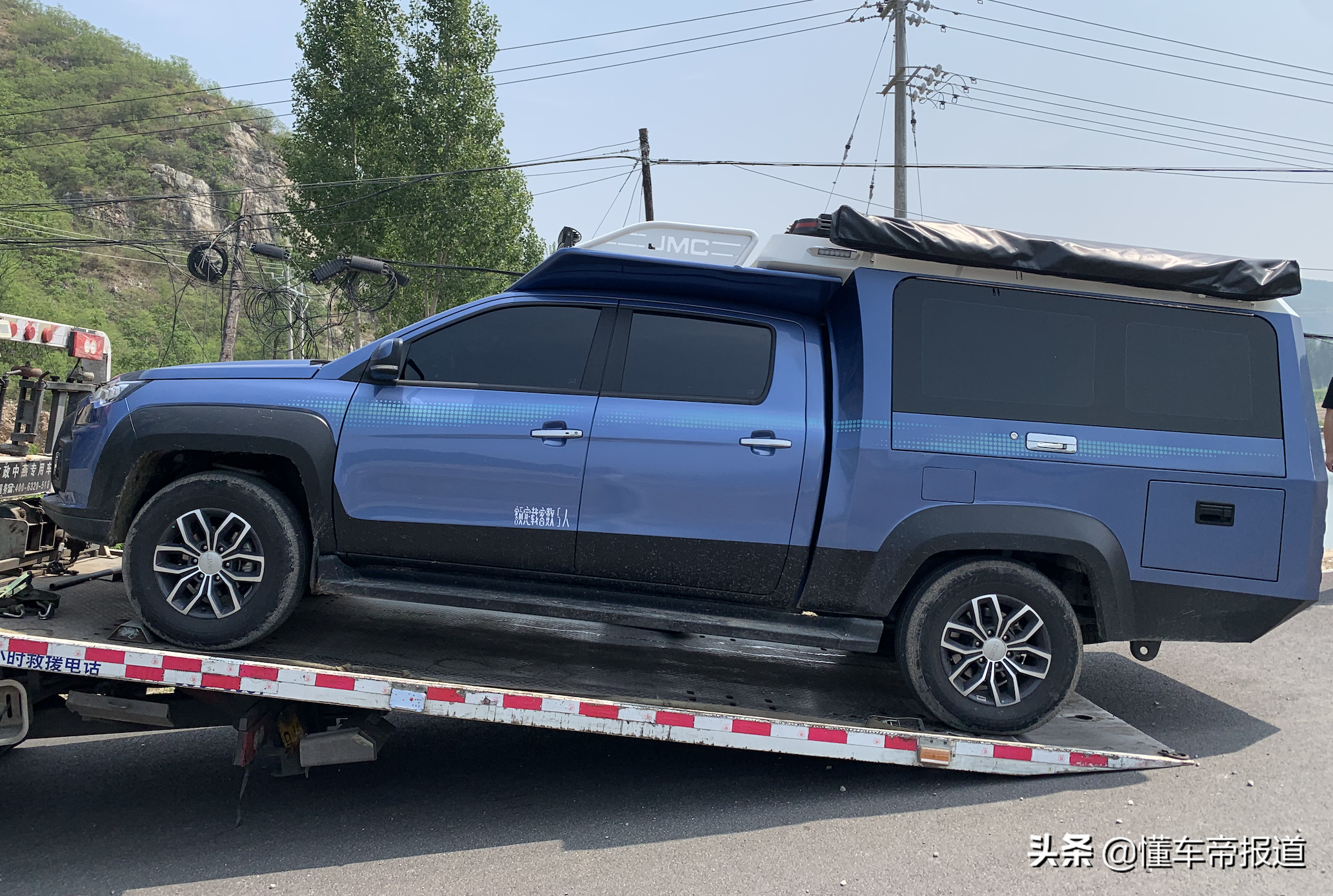 新车 </p><p>　　 垂钓爱好者专属皮卡，江铃域虎钓鱼版实车首曝，计划6月上市