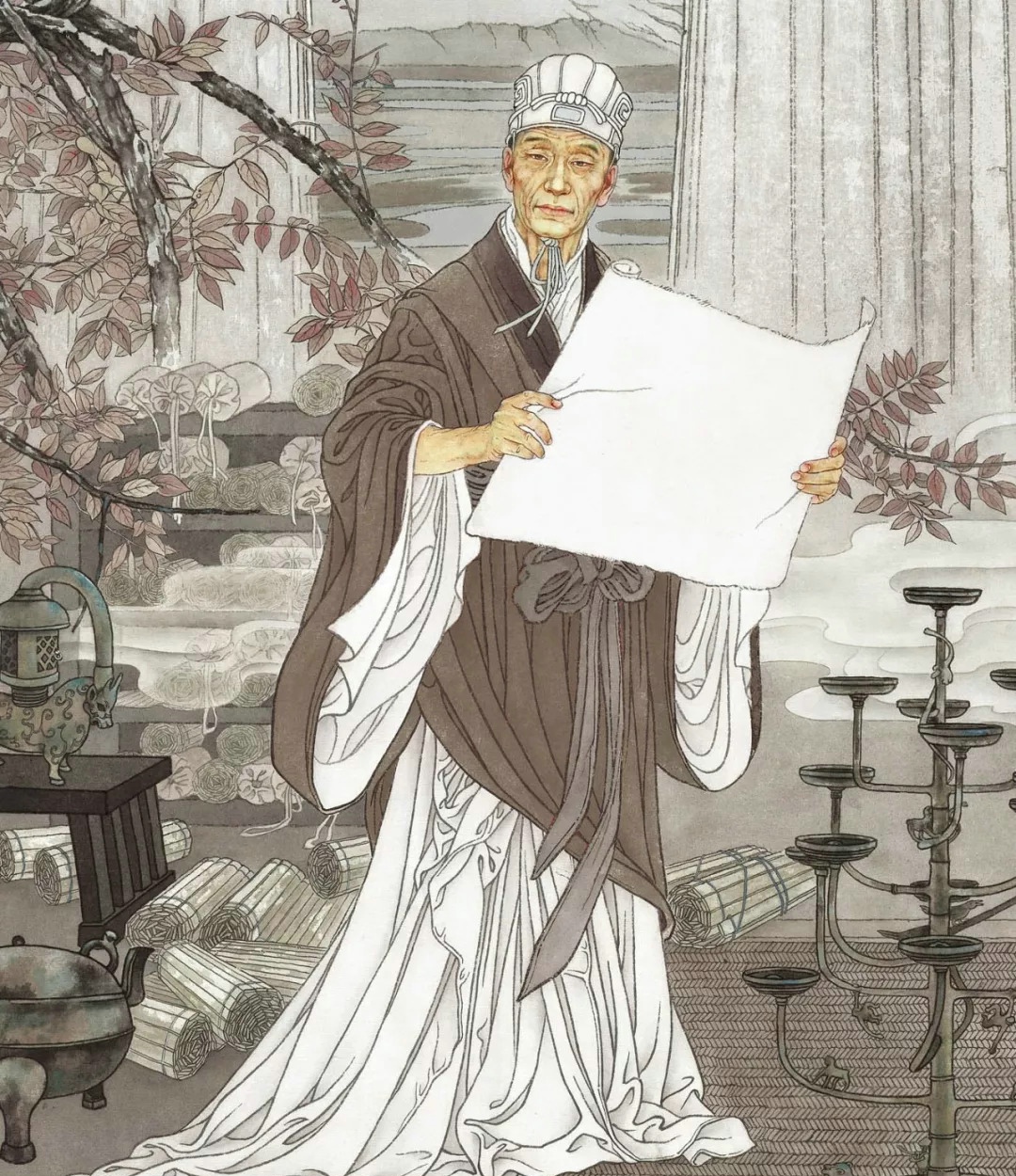 蔡伦因造纸闻名,还是个有名的剑客,在宫斗中亡于非命