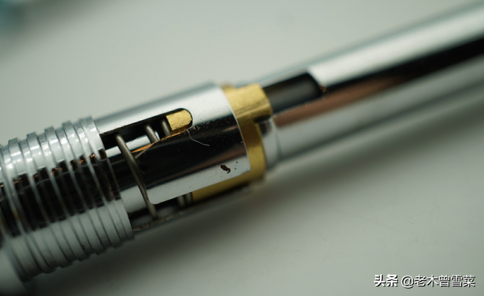 按动钢笔全解析~实物结构分析与使用对比