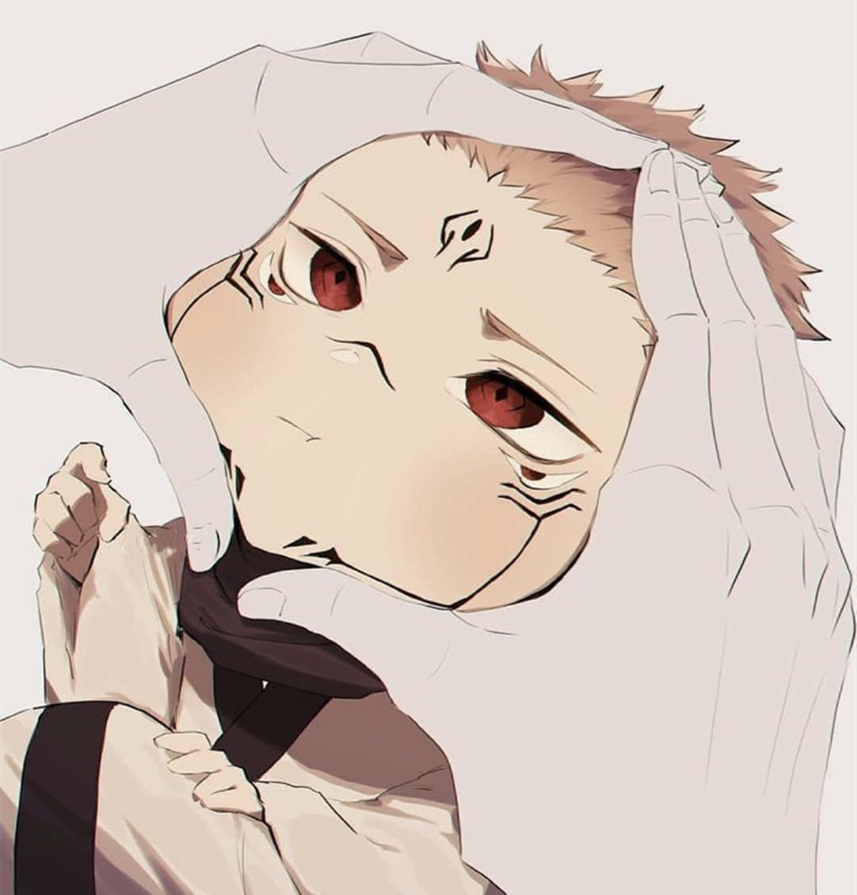 《咒术回战》全员变成宝宝,还被捏成包子脸,这真的点儿可爱了