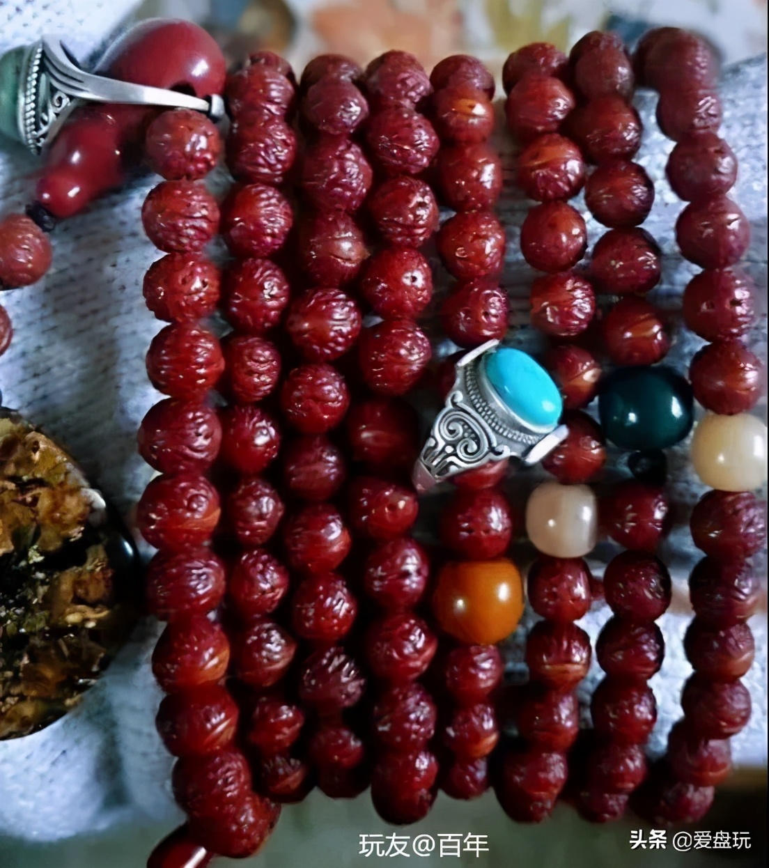 扁枣胡子手串价格不就是不入流的酸枣核