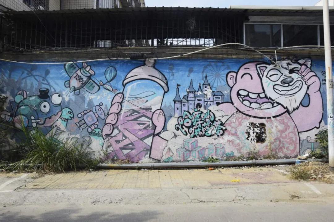 盘点福州三大网红涂鸦墙，快来这里打卡凹造型吧
