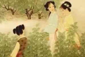 《葛覃》是诗经中描写一贵族女子准备（回娘家）时写的一首诗