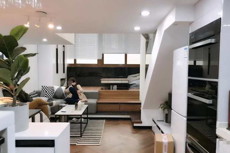 3年积蓄换来23㎡？杭州姑娘买23㎡小公寓爆改，完工效果堪比别墅