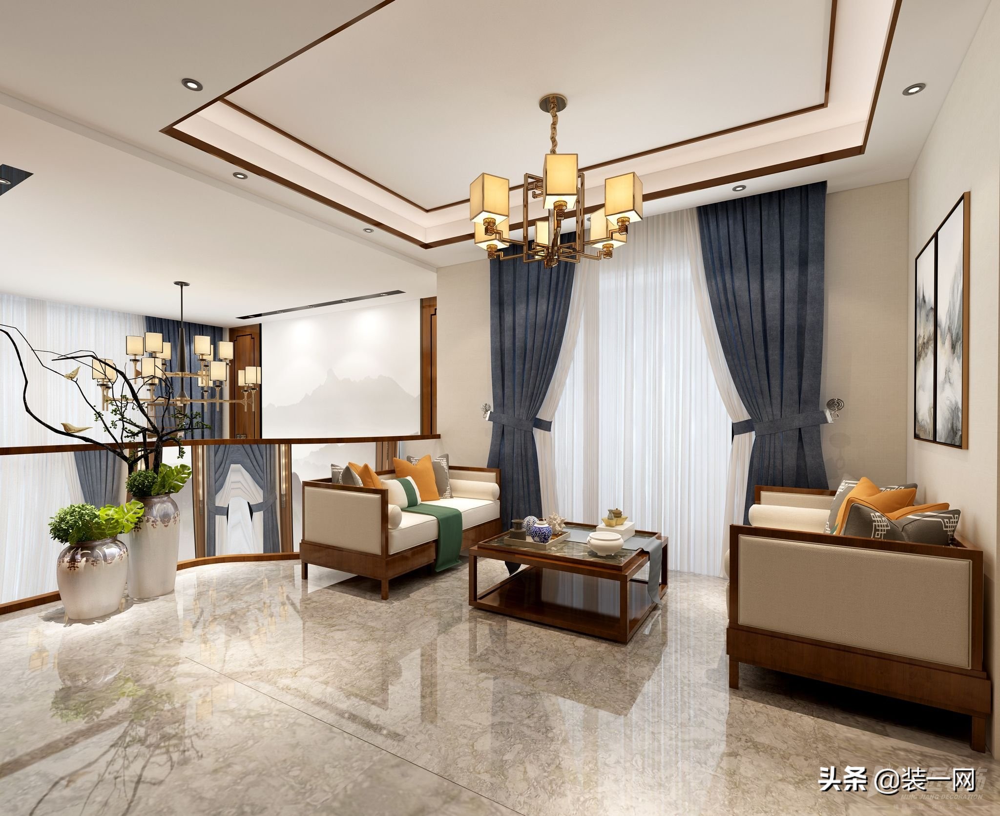 最新中国风家居装修效果图大全