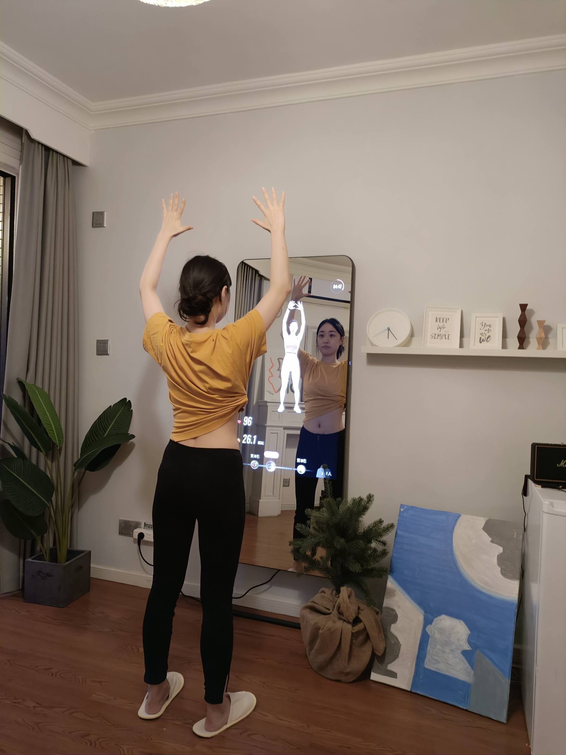 FITMORE健身镜：照镜子的时间 =科学指导的健身
