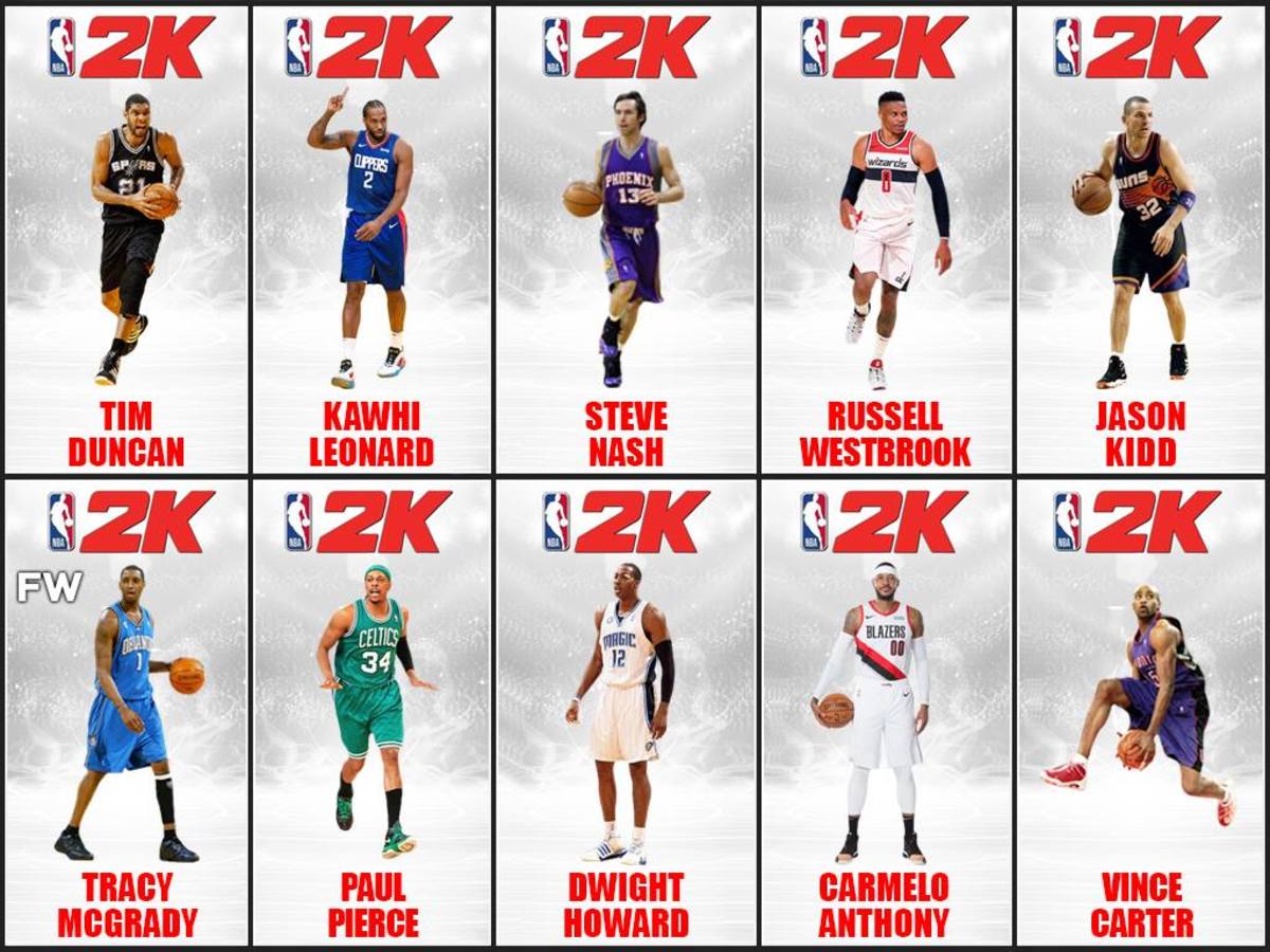 为什么nba2k里没有麦迪(NBA 2K 封面球星十大缺失：卡特、麦迪、威少值得一个封面)