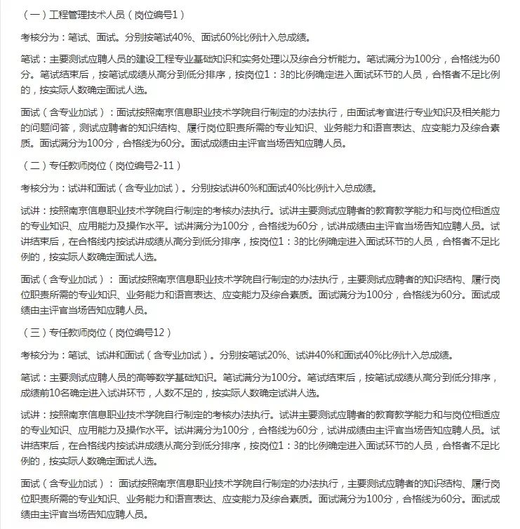 南京财经大学招聘（多所高校招聘）