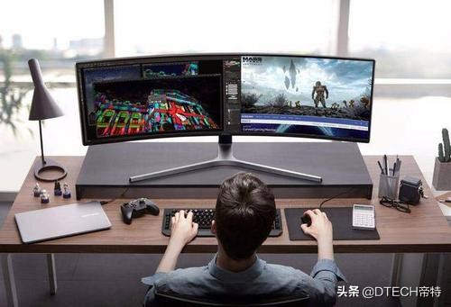 一台电脑如何实现双显示器分屏显示