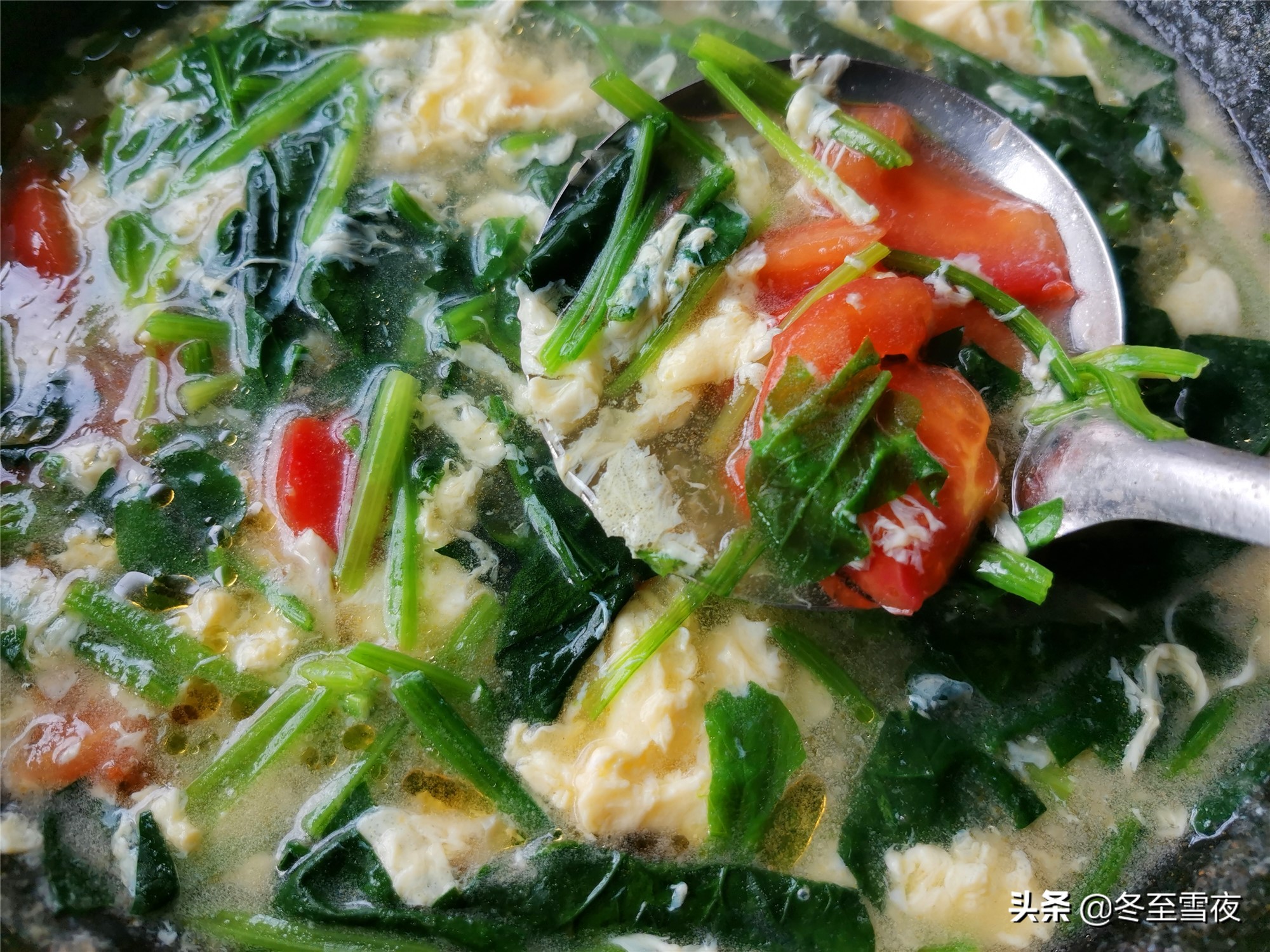 菠菜雞蛋湯的做法,菠菜雞蛋湯的做法竅門