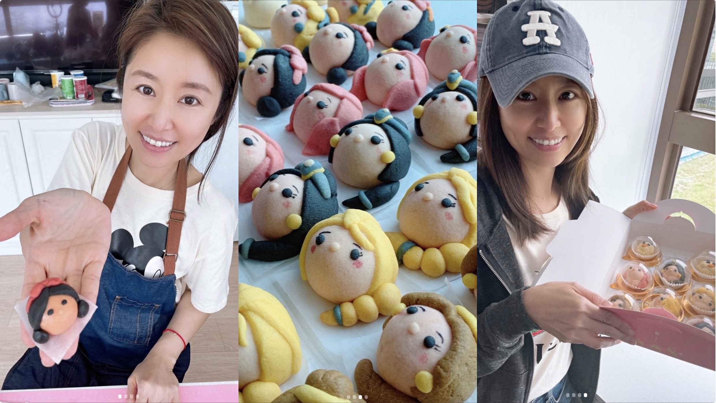 好贴心！林心如回家获女儿DIY卡通便当，直呼感动含泪吃完