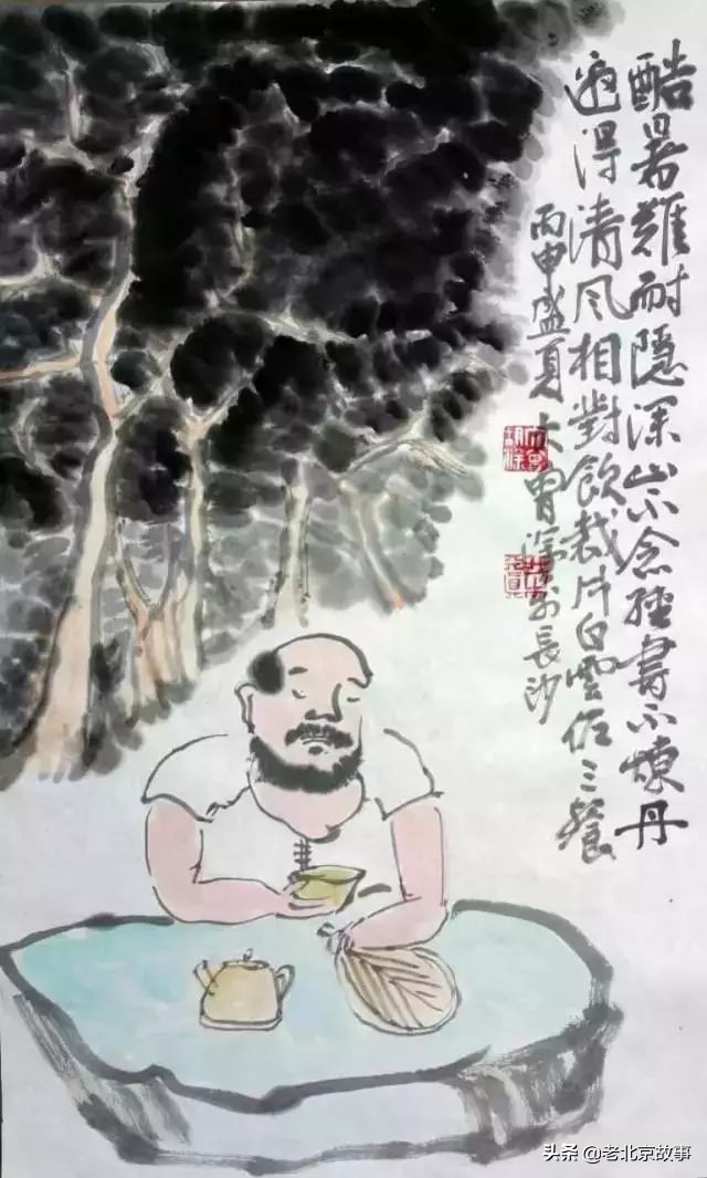 才华横溢的消暑图，配上这几首打油诗，真绝！看完整个人都清凉了