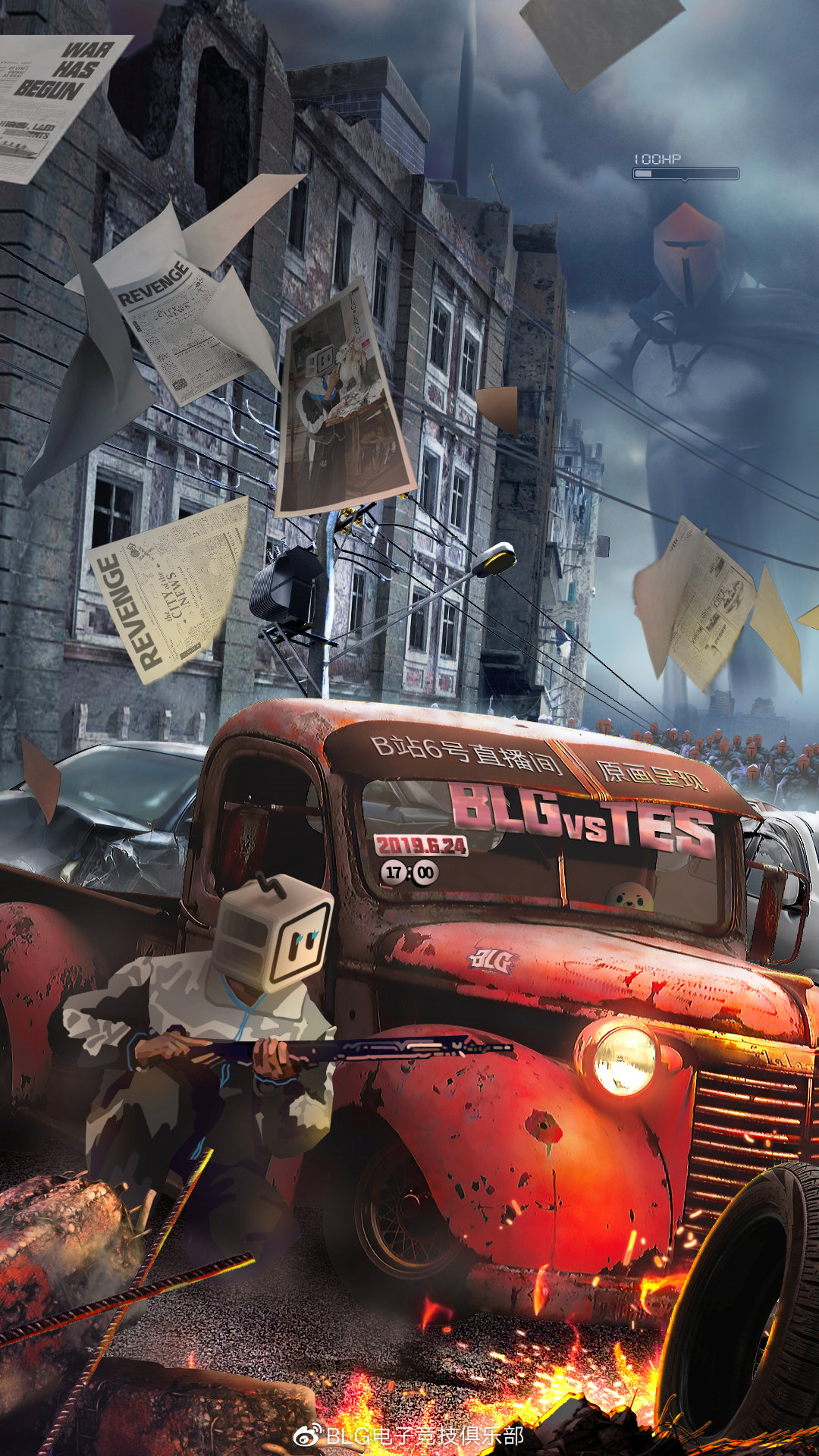 英雄联盟：BLG夏季赛画中画海报盘点，那些海报中隐藏着的故事