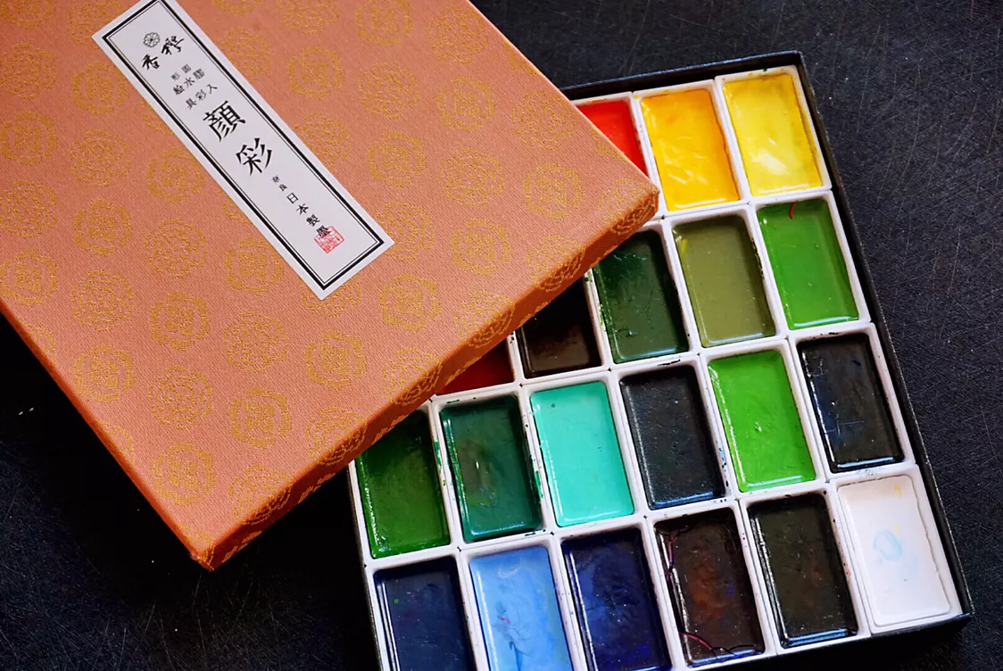 新手入坑水彩怎样选颜料?奉上这6款水彩颜料使用心得