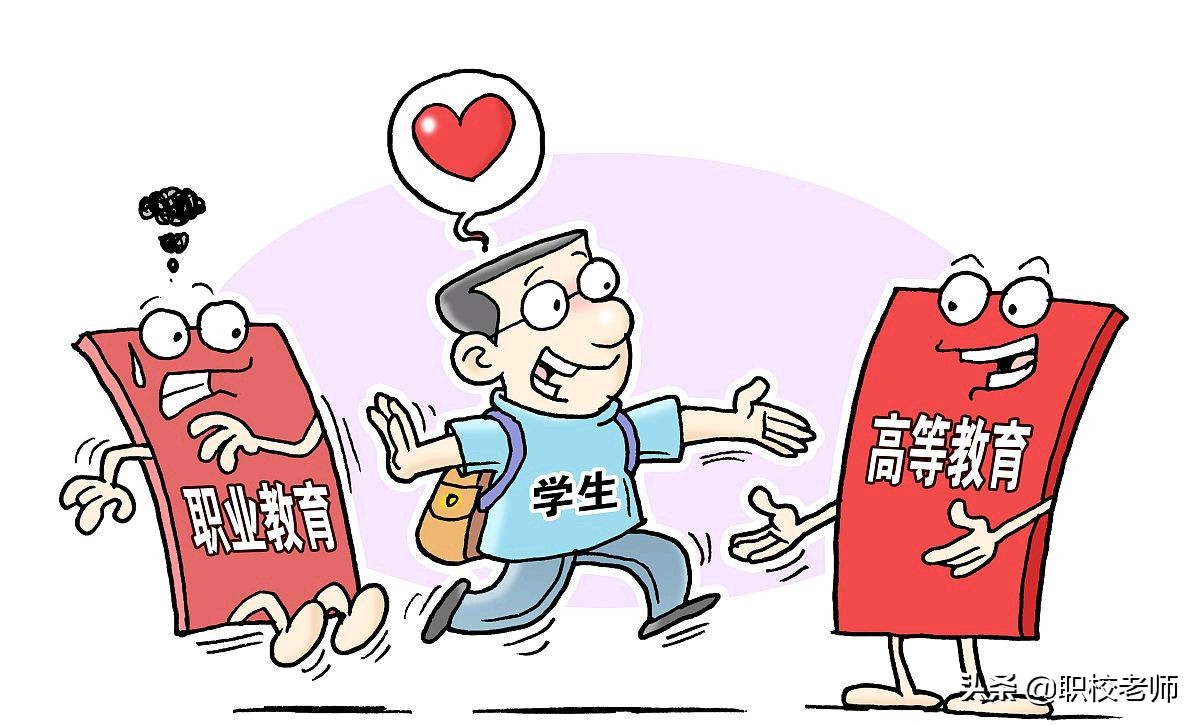 初中毕业没有考上普高，上职高能够考取大学吗？