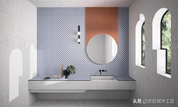 瓷砖上墙正流行，好看又好打理