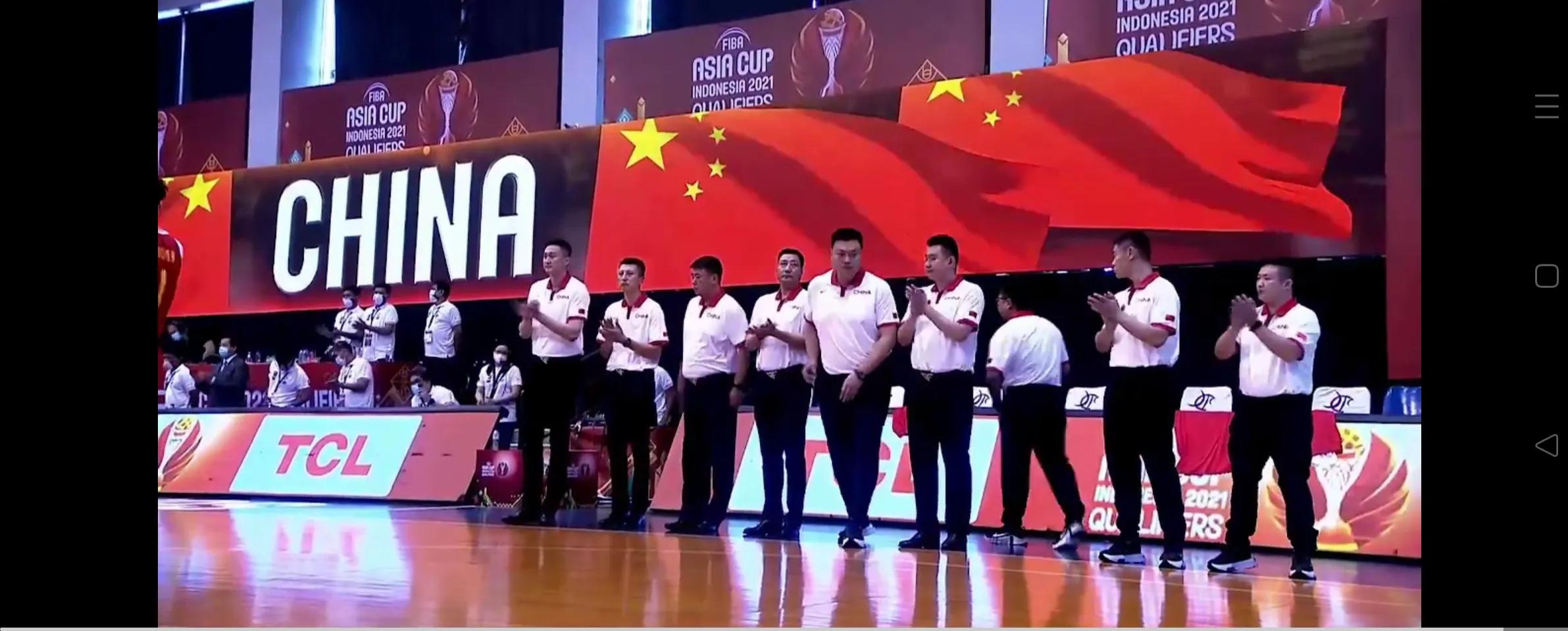 正在直播：中国男篮vs日本男篮半场结束 41:45