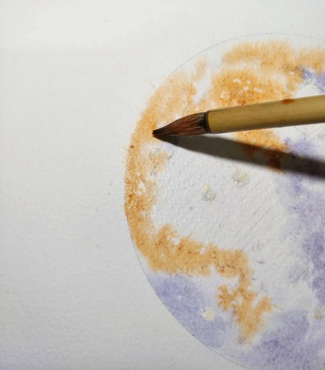 月球怎么画 画月球的方法