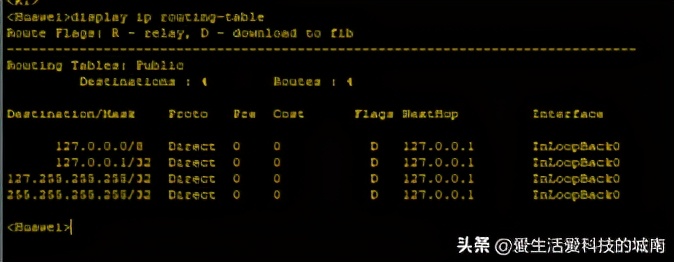 计算机网络 实验十：静态路由的配置（解答）