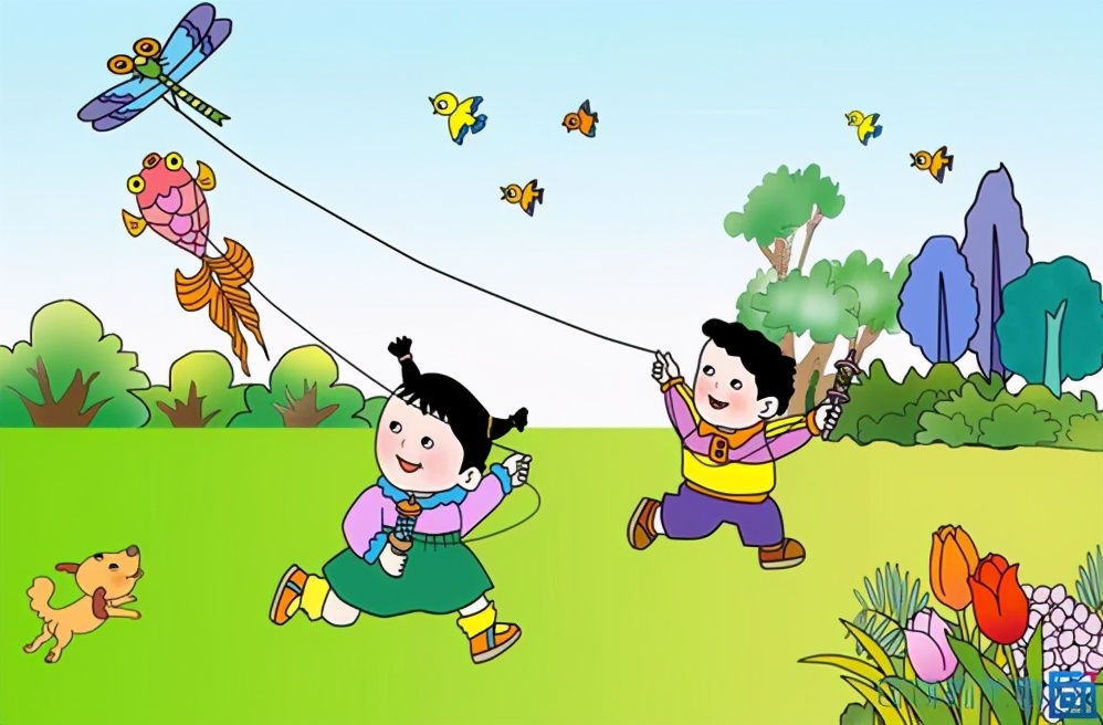 放风筝范文放风筝范文看图写话