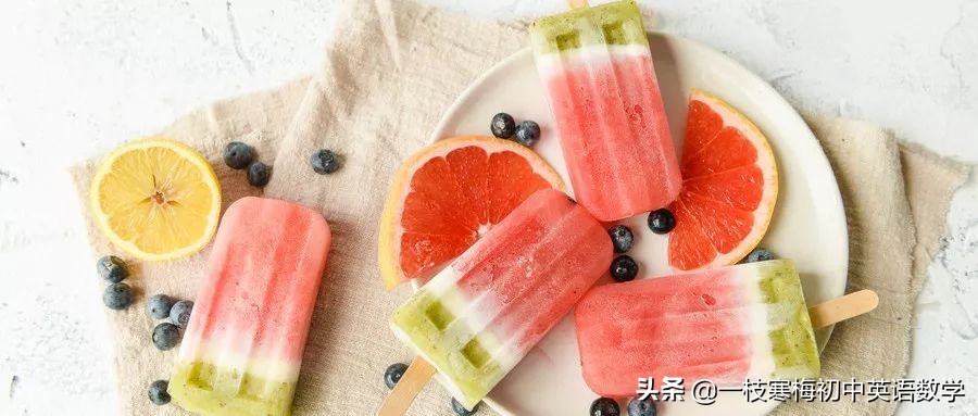 棒棒糖的英文名称及所有食物英语单词大全