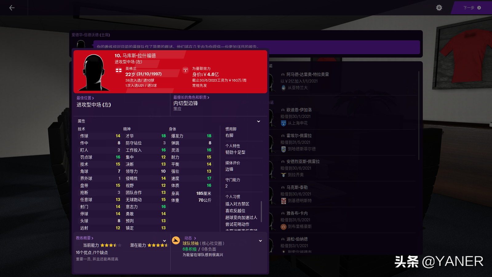 《足球经理2021》游戏评测