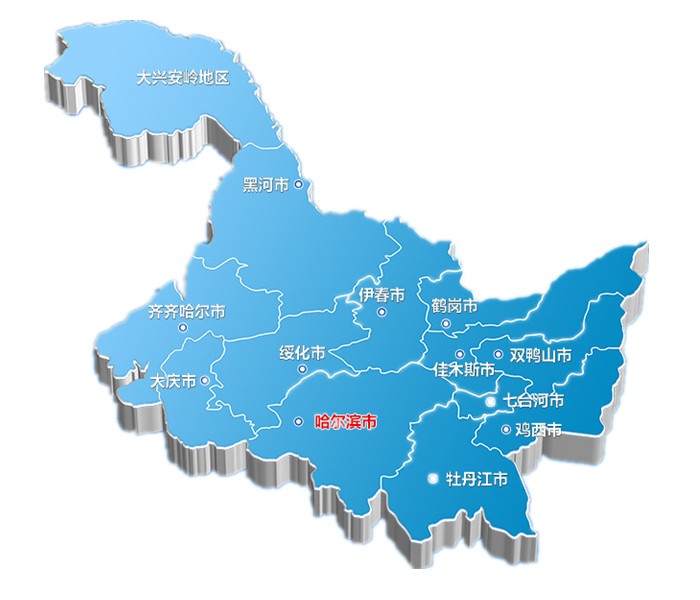 黑龙江各市行政区划,包含区,县有哪些?