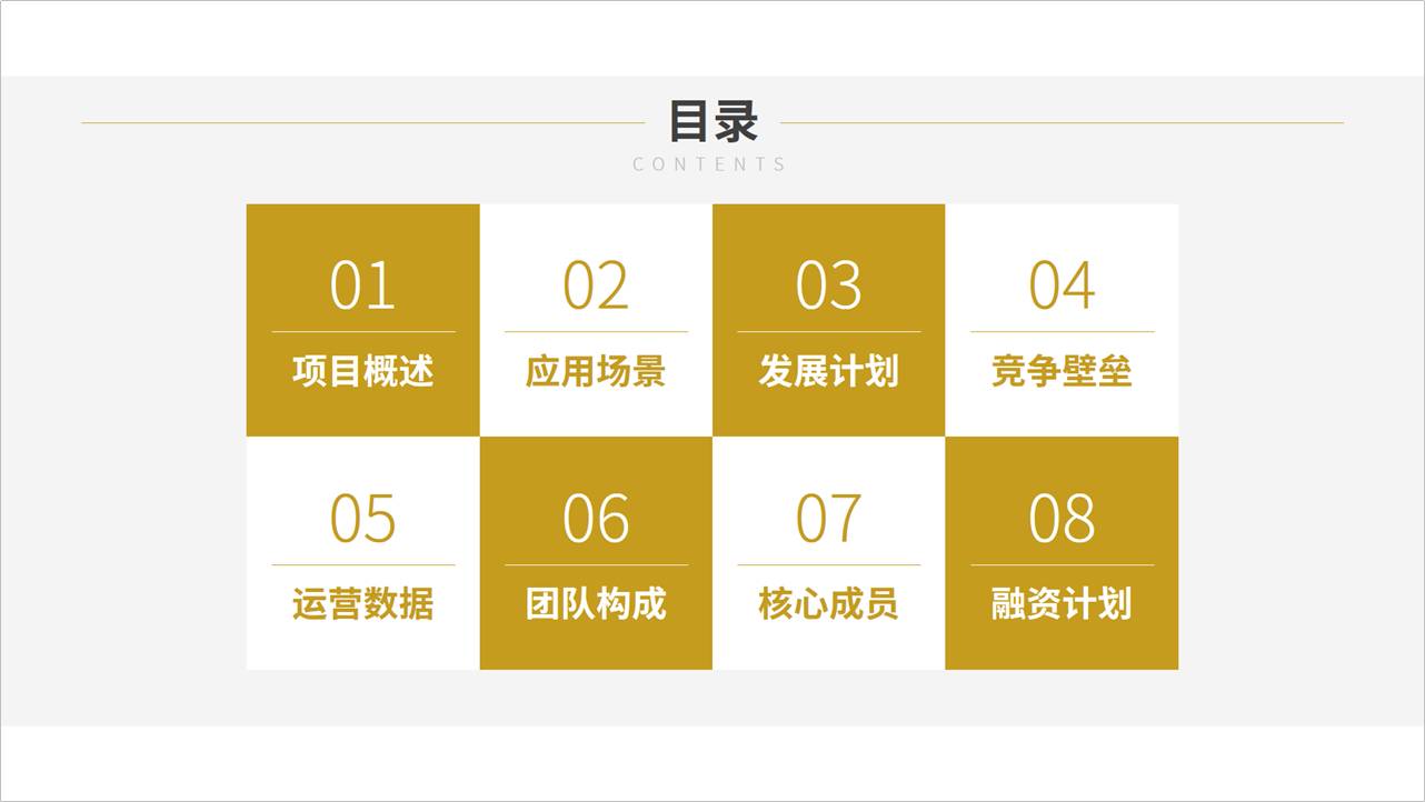 想要做出高颜值PPT目录页？用上几个色块，效果意想不到
