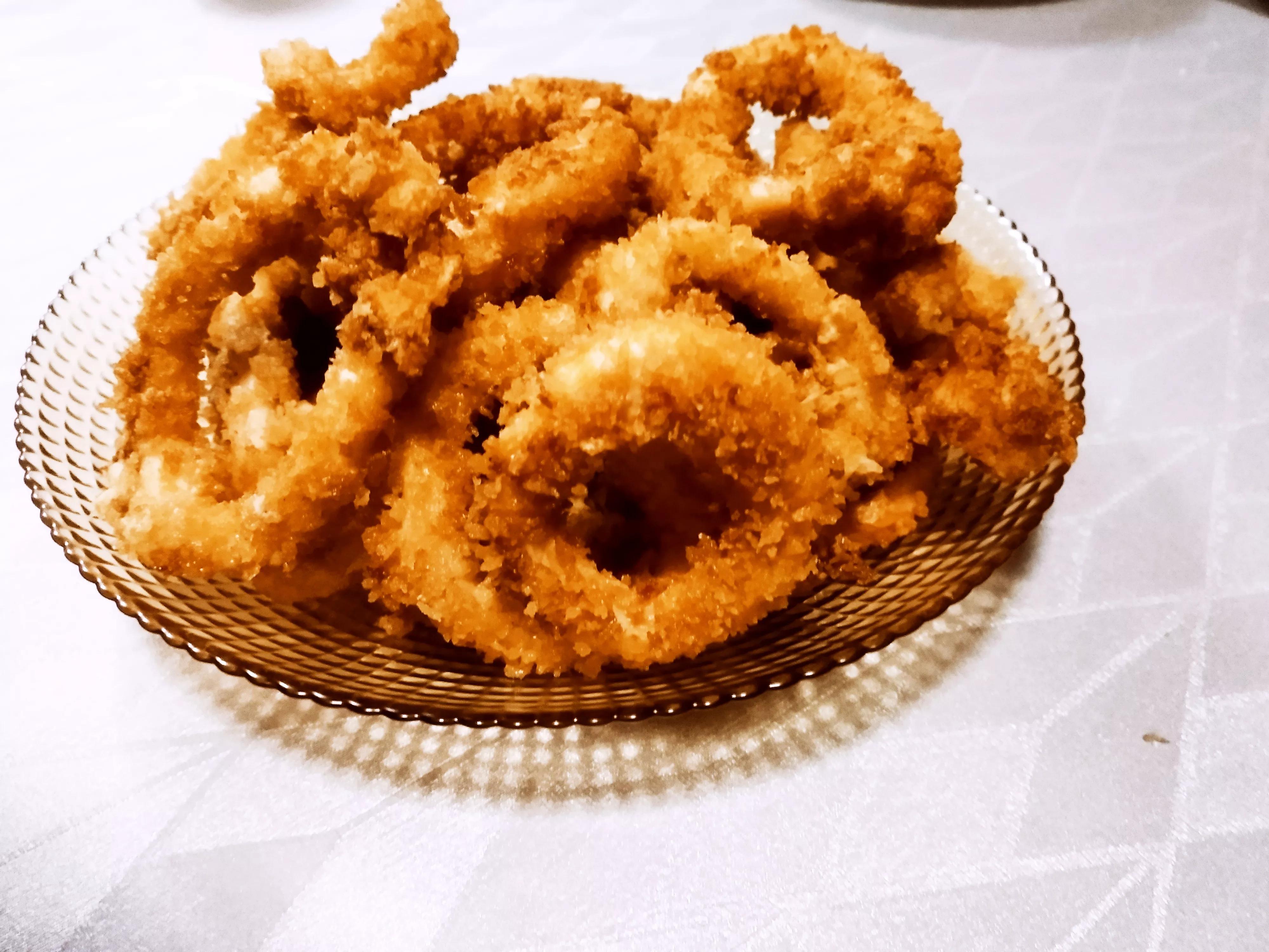 饭店炸的鱿鱼圈为什么好吃?制作步骤很关键,按顺序来在家也能做