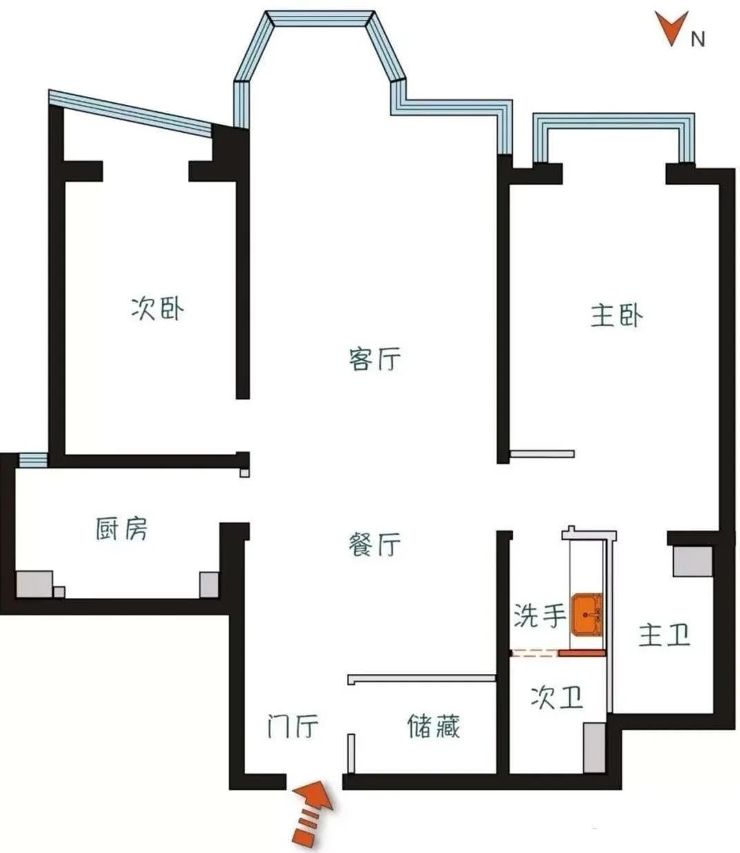 细节满分！北京夫妻打造125㎡轻复古的家，低调又惊艳