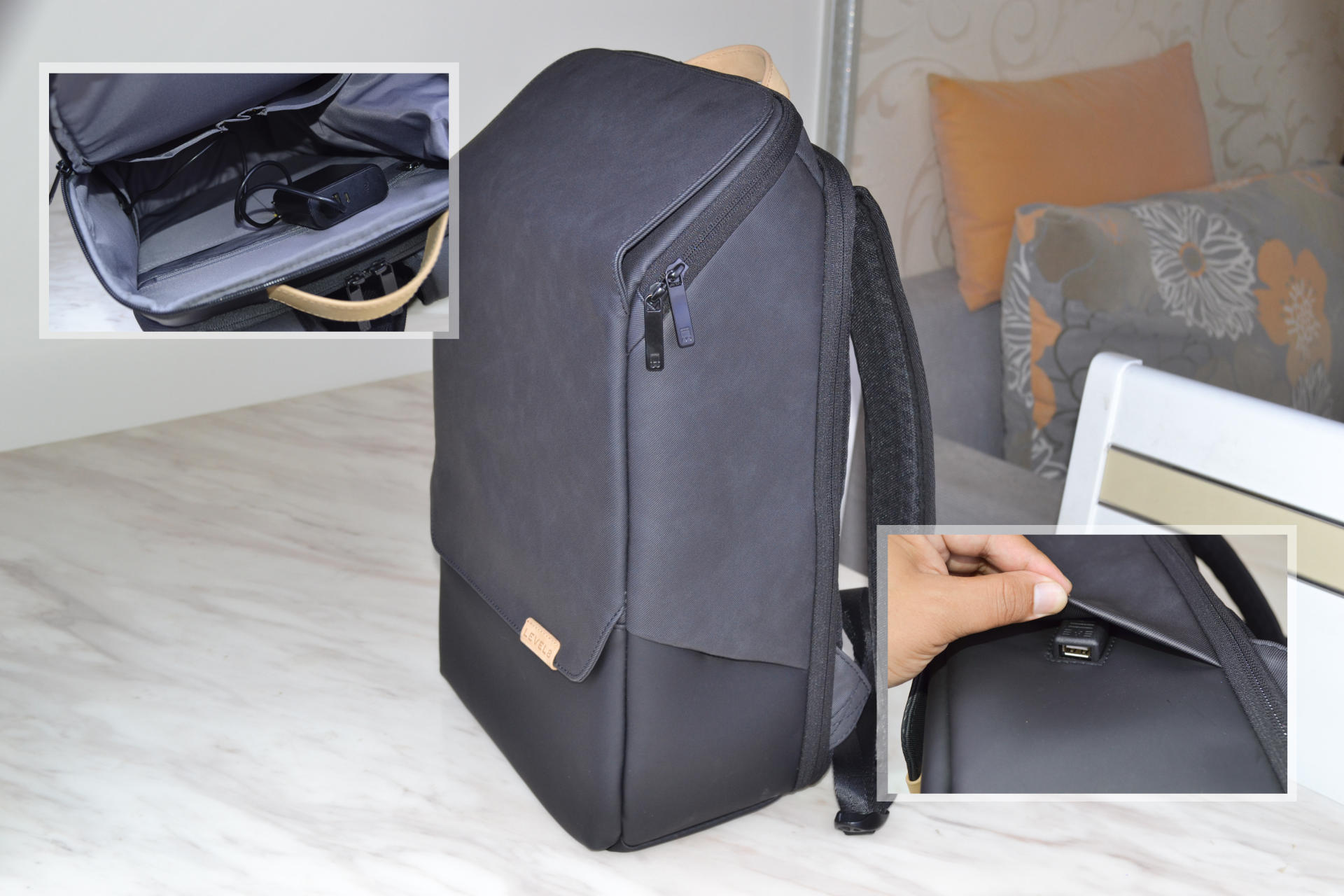 奋青日常通勤新装备 地平线8号LEVEL8都市双肩包