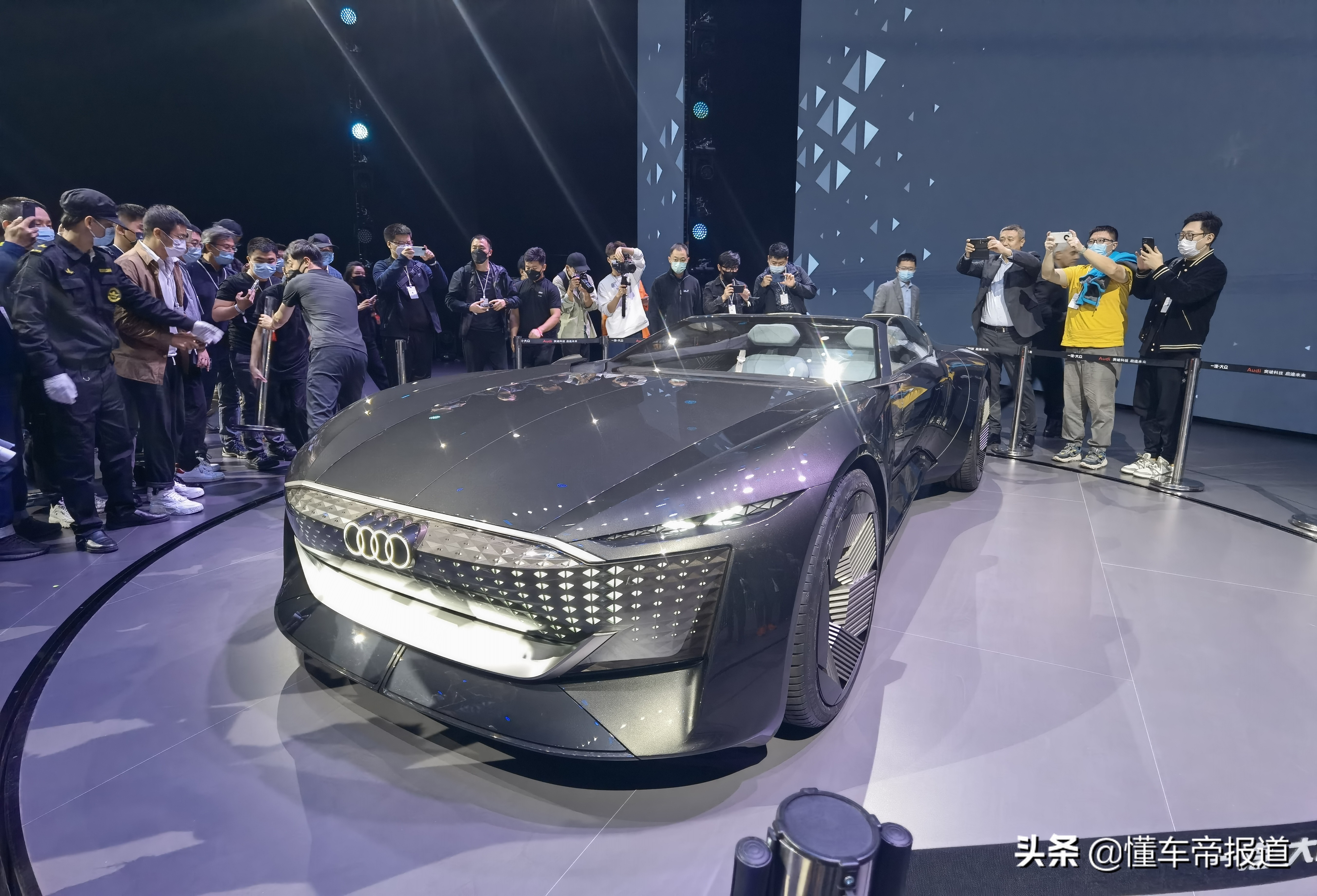新车 | 轴距可长可短+L4级自动驾驶！奥迪skysphere概念车国内首发