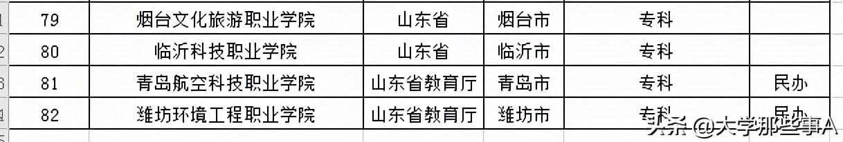 2021年山东省大学排名，山东大学稳居第一
